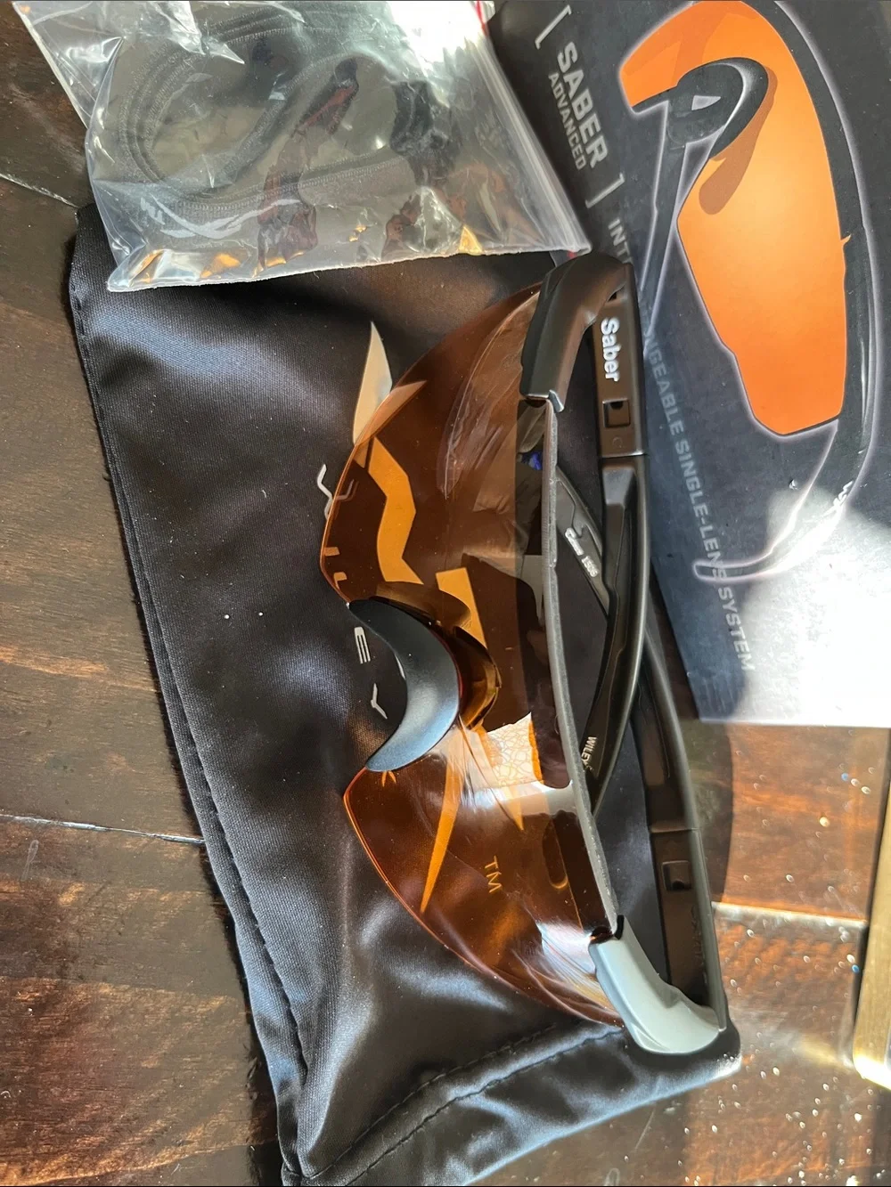 Wiley X Saber Interchangeable Lens Sunglasses - Amber
